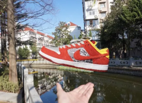 Giày Nike Dunk Low Premium SB QS 'Crawfish' 504750-660 - Ảnh 12
