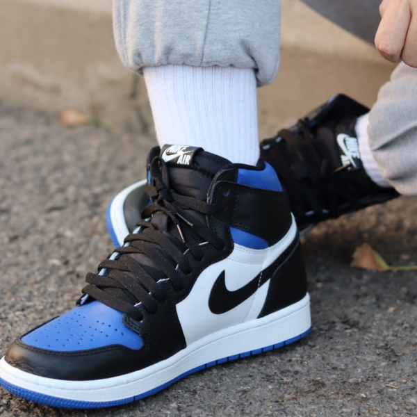 Giày Nike Air Jordan 1 Retro High OG 'Royal Toe' 555088-041 - Ảnh 11