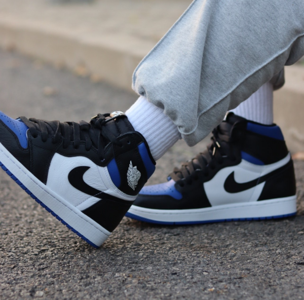 Giày Nike Air Jordan 1 Retro High OG 'Royal Toe' 555088-041 - Ảnh 12