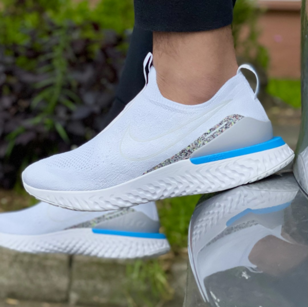 Giày Nike Epic Phantom React Flyknit 'White' CK0090-100 - Ảnh 2