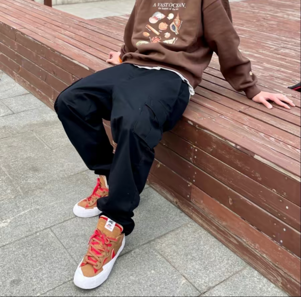 Giày Nike sacai x Blazer Low 'British Tan' DD1877-200 - Ảnh 7