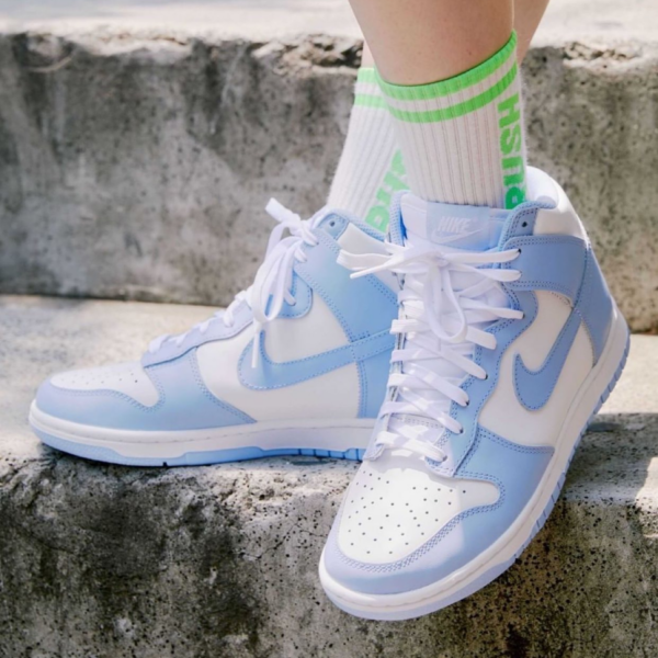 Giày Nike Wmns Dunk High 'Aluminum' DD1869-107 - Ảnh 4