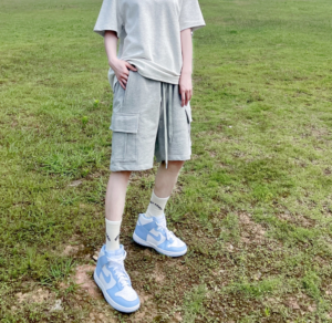 Alternative view of Giày Nike Wmns Dunk High 'Aluminum' DD1869-107