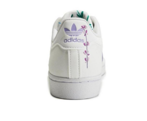 Giay Adidas Originals Superstar 'White Purple' HP6215
