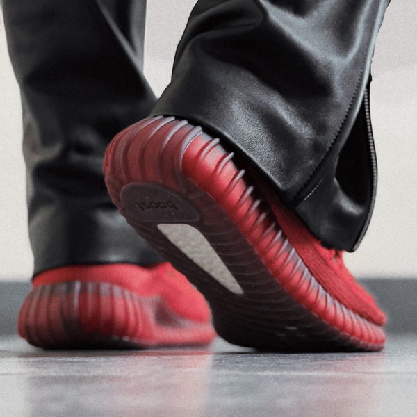 Giày Adidas Yeezy Boost 350 V2 CMPCT 'Slate Red' GW6945 - Ảnh 5