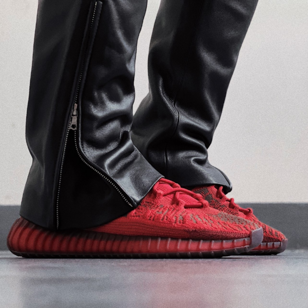 Giày Adidas Yeezy Boost 350 V2 CMPCT 'Slate Red' GW6945 - Ảnh 6