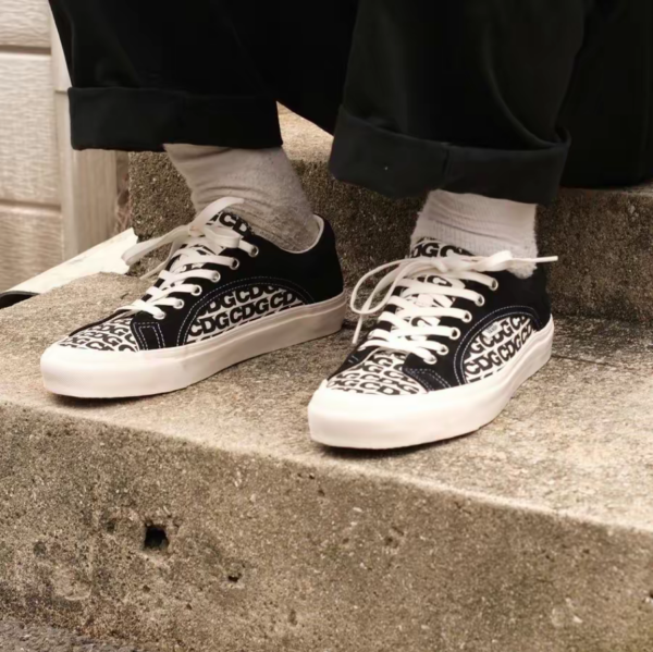 Giày Vans Comme des Garçons x Lampin 'CDG Print' VN0A4P3WWY9 - Ảnh 2