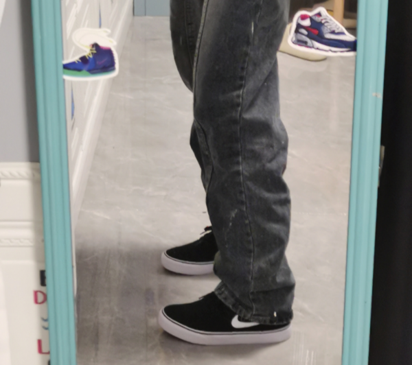 Giày Nike Chron 2 Canvas SB 'Black White' DM3494-001 - Ảnh 3