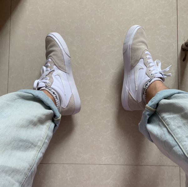 Giày Nike Chron Solarsoft SB 'Grey White' CD6278-102 - Ảnh 4