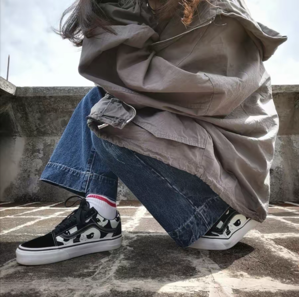 Giày Vans Old Skool 'Alien Ghosts' VN0A4BV5TB1 - Ảnh 4