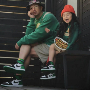 Giay Nike Air Jordan 1 Retro High OG GS 'Lucky Green' FD1437-031