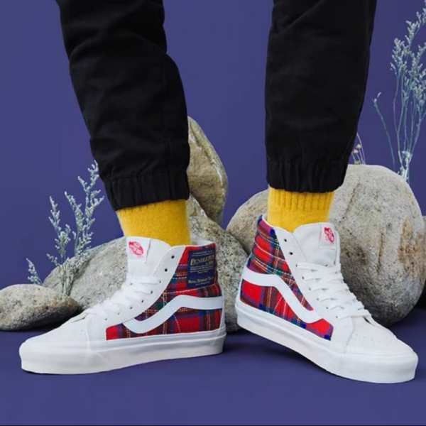 Giày Vans Anaheim Factory SK8-HI 38 DX Shoes VN0A38GF9GT - Ảnh 2