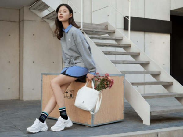 Giày Skechers D'Lites Glamour Feels Chunky Sneakers 'White' 13087-WSL - Ảnh 3