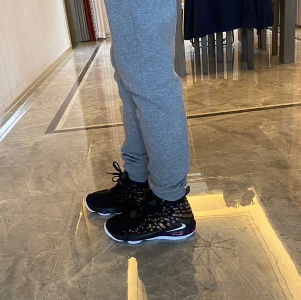 Giày Nike LeBron 17 BG 'Lakers' BQ5594-004 - Ảnh 3
