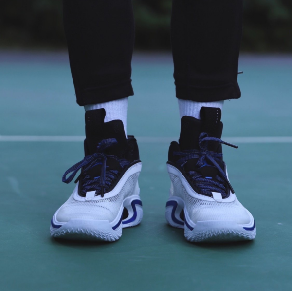 Giày Nike Air Jordan 36 PF 'Sport Blue' DA9053-101 - Ảnh 4