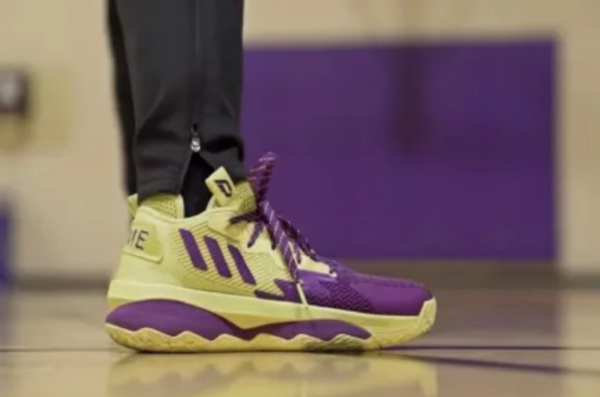 Giày Adidas Dame 8 Shoes 'Glory Purple' GY2906 - Ảnh 2