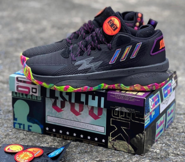 Giày Adidas Dame 8 Big Mood 'Black' GW4336 - Ảnh 6