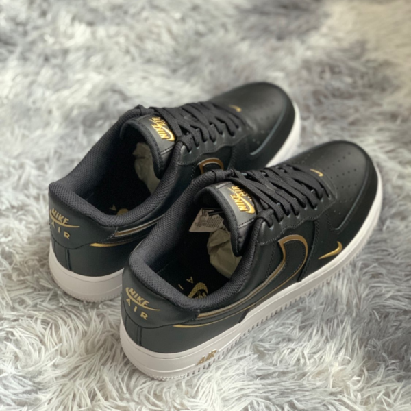 Giày Nike Air Force 1 '07 LV8 'Metallic Swoosh Pack Black' DA8481-001 - Ảnh 5
