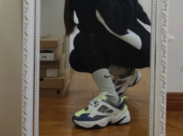 Giày Nike M2K Tekno 'White Coastal Blue' AV4789-106 - Ảnh 2