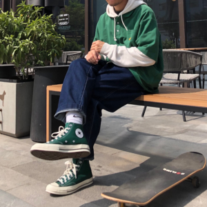 Alternative view of Giày Converse Chuck 70 High 'Midnight Clover' 168508C