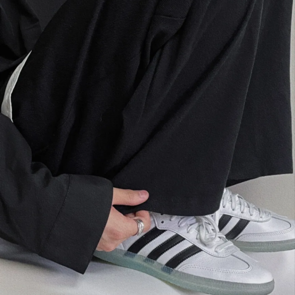 Giày Adidas x Dill Samba 'White Black' GZ4730 - Ảnh 2