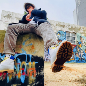 Giay Timberland Premium High Top 'Gray' A2N9PD52