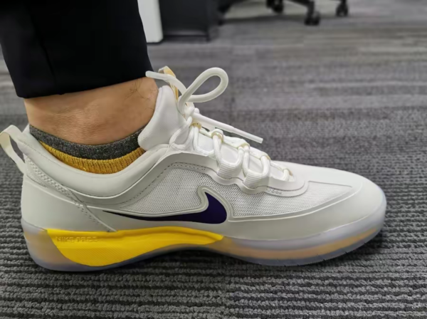 Giày Nike NBA x Nyjah Free 2 SB 'Lakers' DA3439-100 - Ảnh 2