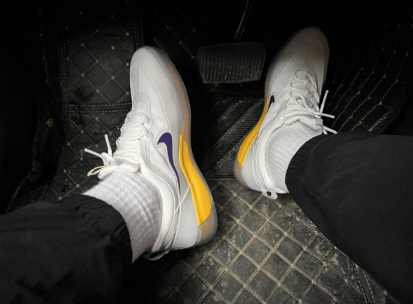 Giày Nike NBA x Nyjah Free 2 SB 'Lakers' DA3439-100 - Ảnh 5