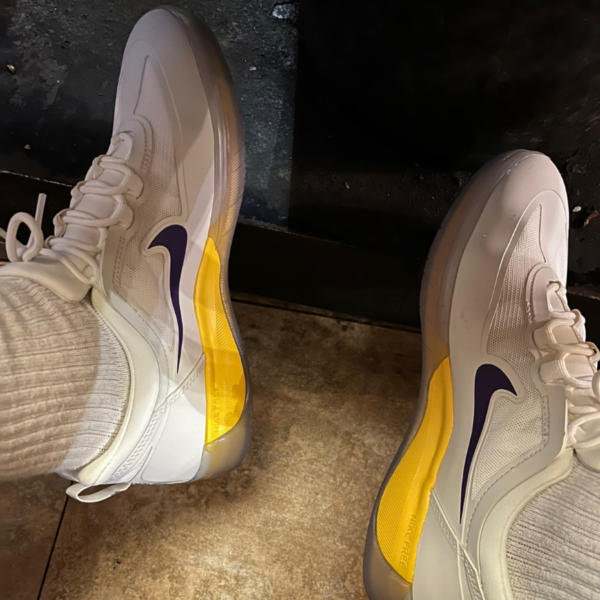 Giày Nike NBA x Nyjah Free 2 SB 'Lakers' DA3439-100 - Ảnh 7