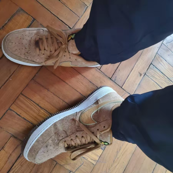 Giày Nike Air Force 1 '07 Premium 'Happy Pineapple Cork' DJ2536-900 - Ảnh 5