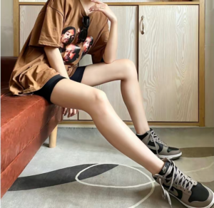 Alternative view of Giày Nike Wmns Dunk High 'Moon Fossil' DD1869-002