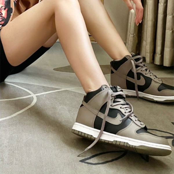Giày Nike Wmns Dunk High 'Moon Fossil' DD1869-002 - Ảnh 5
