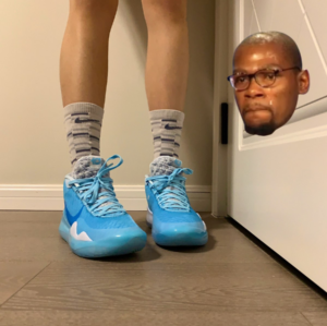 Alternative view of Giày Nike Zoom Don C x KD 12 'NBA ASG 2020' CD4982-900