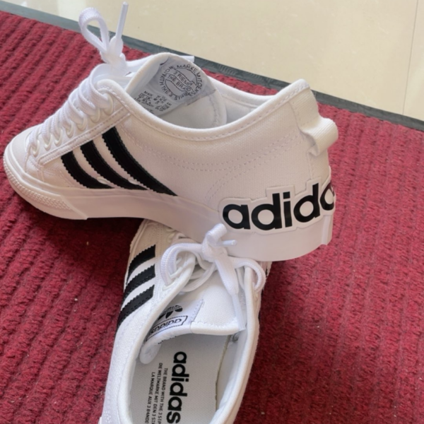 Giày Adidas Originals Nizza Black White FY7107 - Ảnh 3
