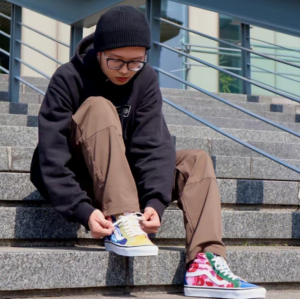 Giay Vans BAPE x Sk8-Hi 36 DX 'Multi Camo' VN0A38GF7BM