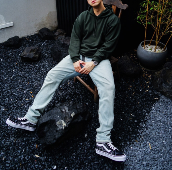 Giày Vans BAPE x Sk8-Hi 38 DX 'Lined Camo' VN0A38GF7BG - Ảnh 2