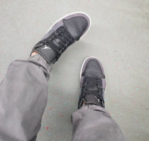 Alternative view of Giày Nike Air Jordan 1 Low Craft Inside Out 'Black' DN1635-001