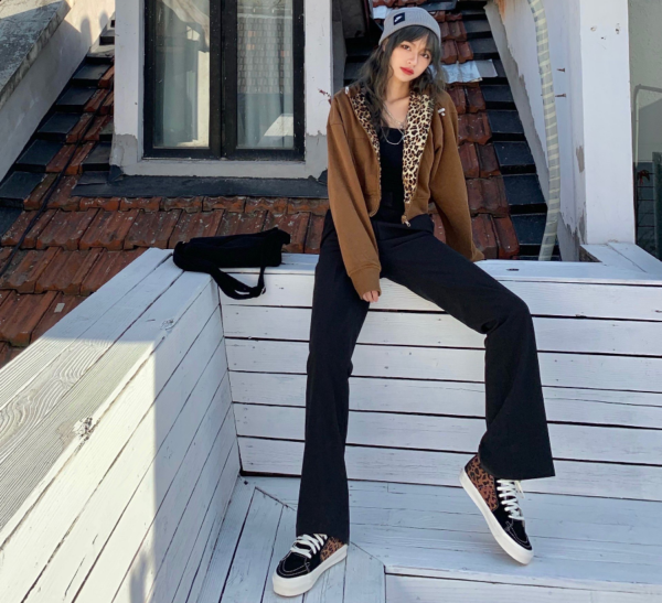 Giay Vans Sk8-Hi 'Leopard' VN0A4U3C3I6