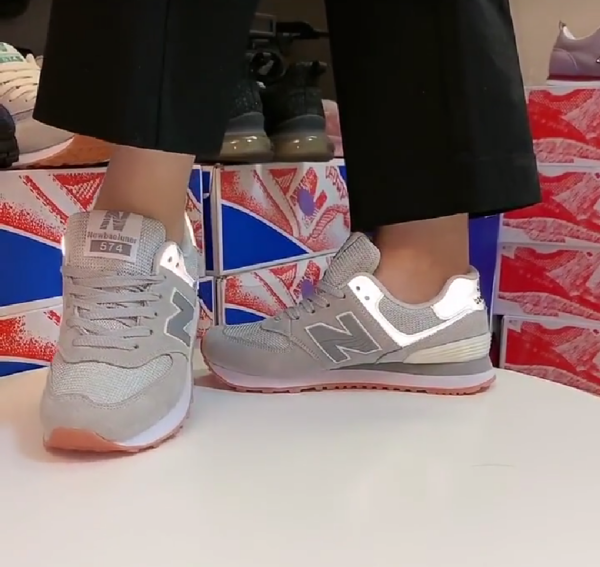 Giày New Balance 574 'Grey' MS574FCG - Ảnh 4