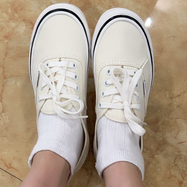 Giày Vans Authentic 44 DX 'Anaheim Factory' White VN0A38ENMR4 - Ảnh 6