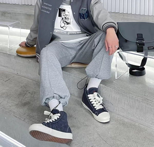 Giày Vans Nigel Cabourn x OG Style 24 LX High 'Denim' VN0A5HUT9X4 - Ảnh 3