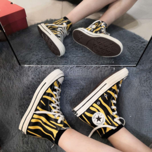 Giay Converse Chuck 70 High 'Archive Print Sulfur Zebra' 165965C