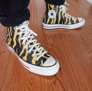 Giay Converse Chuck 70 High 'Archive Print Sulfur Zebra' 165965C