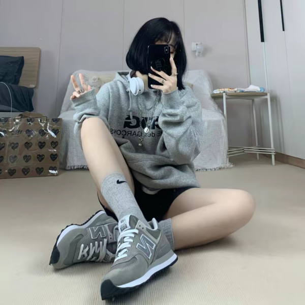 Giày New Balance 574 'Grey' ML574EGG - Ảnh 6