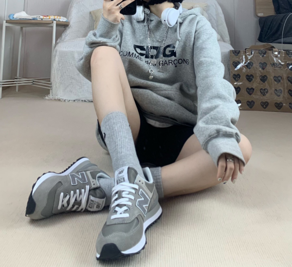 Giày New Balance 574 'Grey' ML574EGG - Ảnh 7