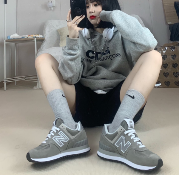 Giày New Balance 574 'Grey' ML574EGG - Ảnh 8