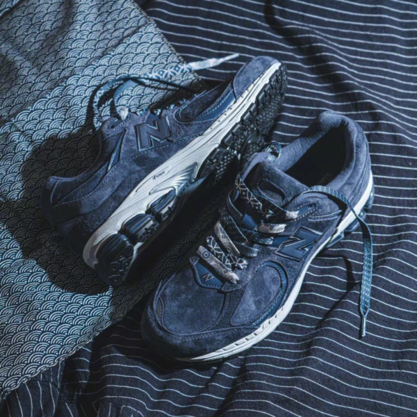 Giày New Balance 2002R 'Navy Silver Metallic' ML2002RL - Ảnh 3