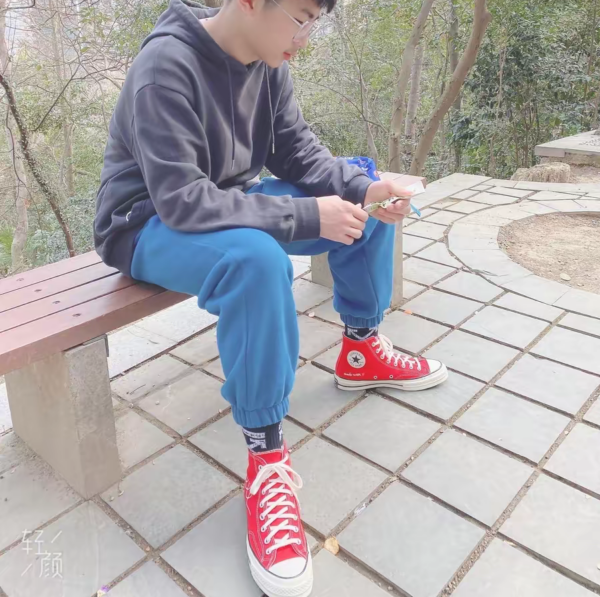 Giày Converse Chuck 70 High 'Valentine's Day University Red' 171117C - Ảnh 4