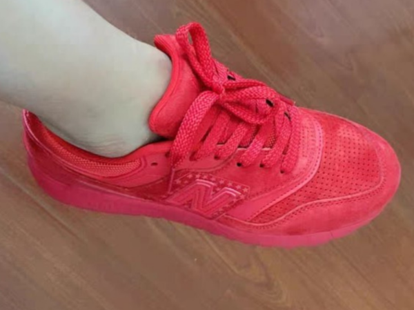 Giày New Balance 574 'Red' MS574SCP - Ảnh 2