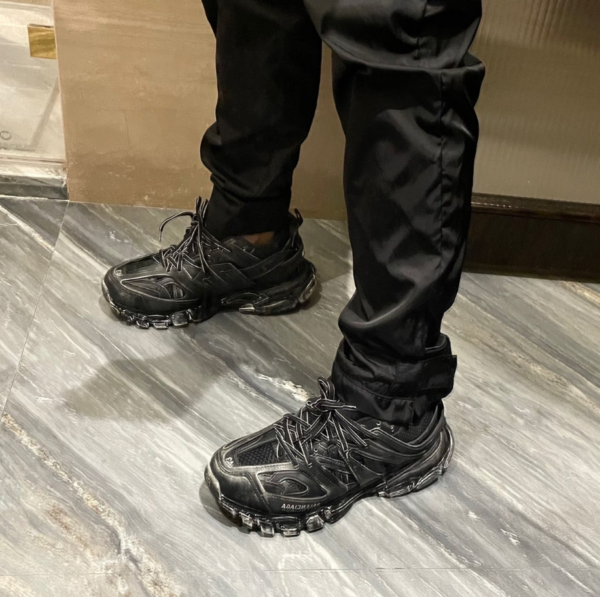 Giày Balenciaga Track Sneaker 'Faded Black' 542023-W3CN2-1000 - Ảnh 5
